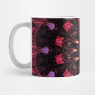 Stained Glass Mosaic Flower Mug